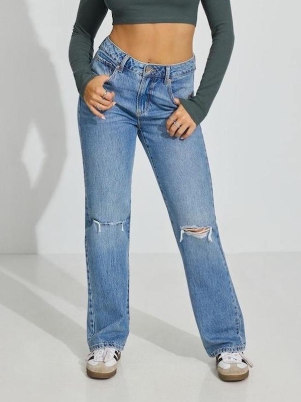 Garage 90s straight leg jeans
